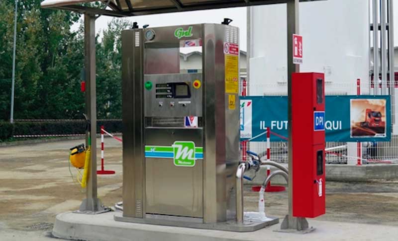 HAM Italia ha abierto en Piamonte una estación de gas natural licuado