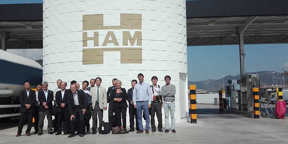 NGV International Academy de Japón visita las oficinas y gasolineras de Grupo HAM