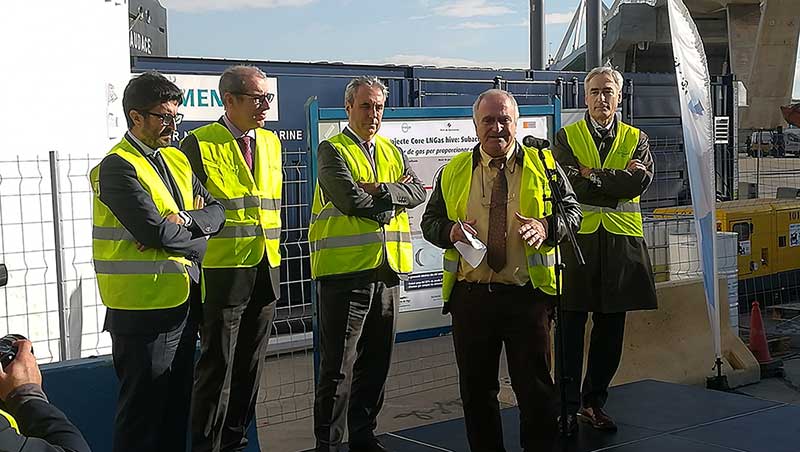 Grupo HAM ha acudido a la inauguración de la unidad móvil GNL que ha diseñado y fabricado dentro del Proyecto Core LNGas en el Port de Barcelona