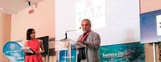 Opening ceremony of the liquefied natural gas station of HAM Italia, the first located in Campania
