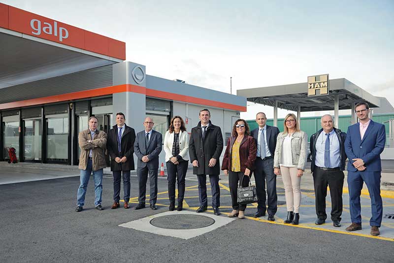 HAM Group inaugurates in the Port of Barcelona the first gas station of the state port system that supplies Liquefied Natural Gas (LNG) and Compressed (CNG)