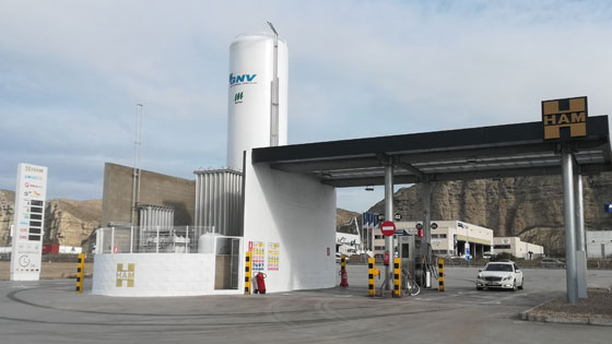 HAM Group currently has 46 compressed natural gas and liquefied natural gas gas stations at strategic points in Spain and the rest of Europe
