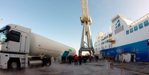 Professionalized structure in LNG Bunkering service, with solutions adapted to the use of liquefied natural gas in the maritime sector