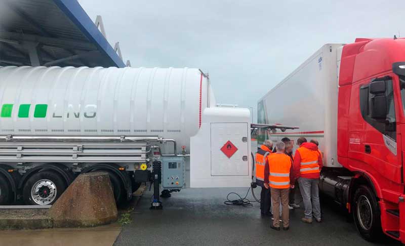 HAM Group installs mobile CNG-LNG in Calais, France