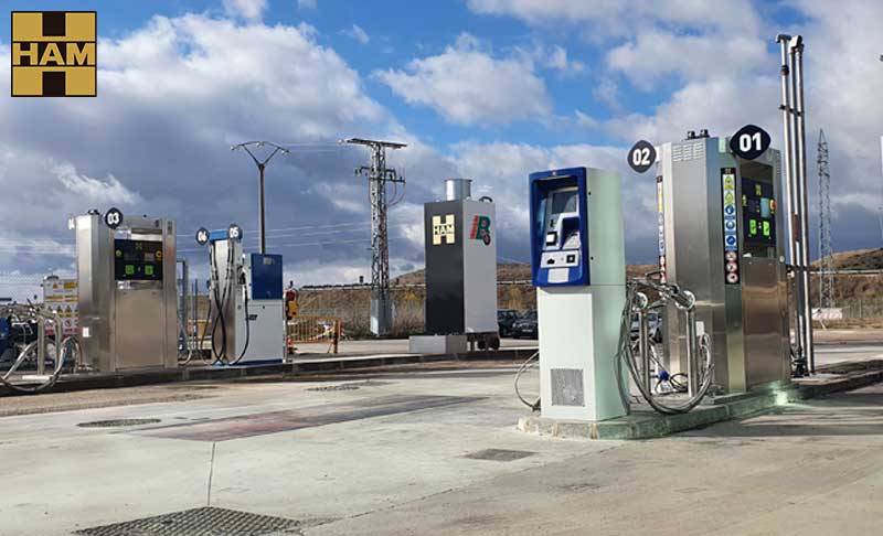 HAM Group opens a new CNG-LNG service station in Rubena, Burgos