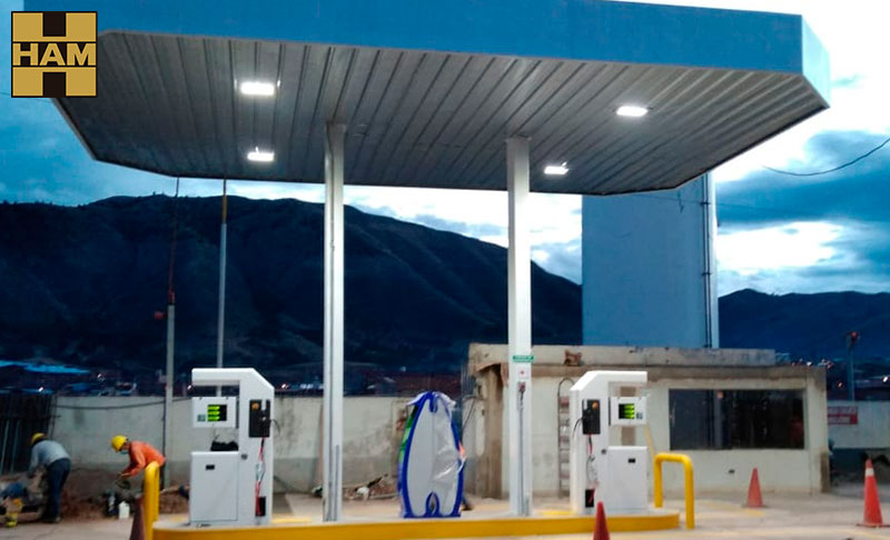 HAM construye las primeras estaciones de servicio GNC-GNL de Perú